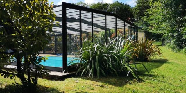 Chalet Des Fees - Piscine Crozon Kültér fotó